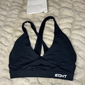 Black Echt Sports Bra